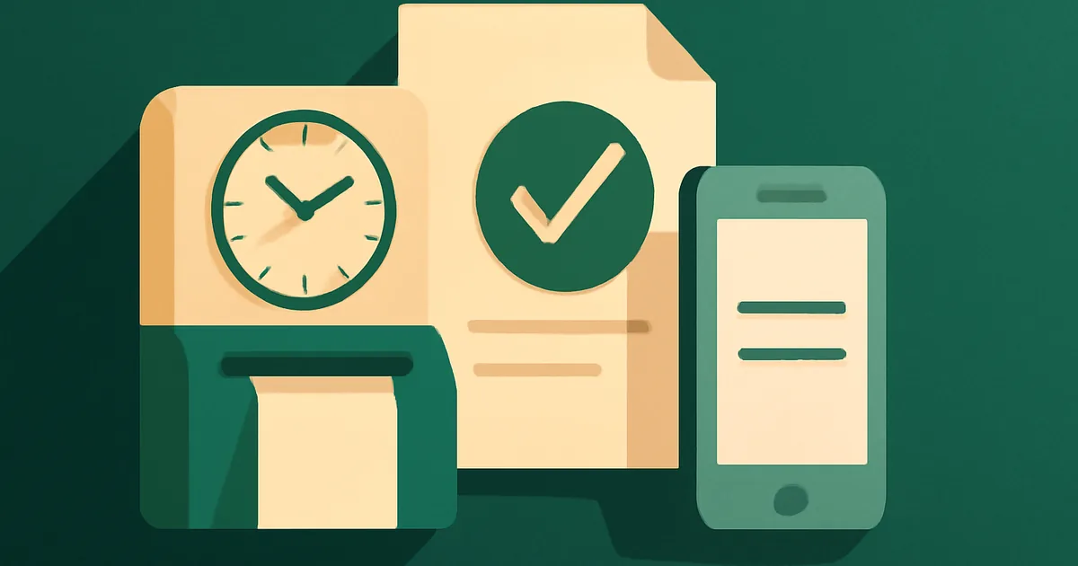 Controle de ponto para médias empresas